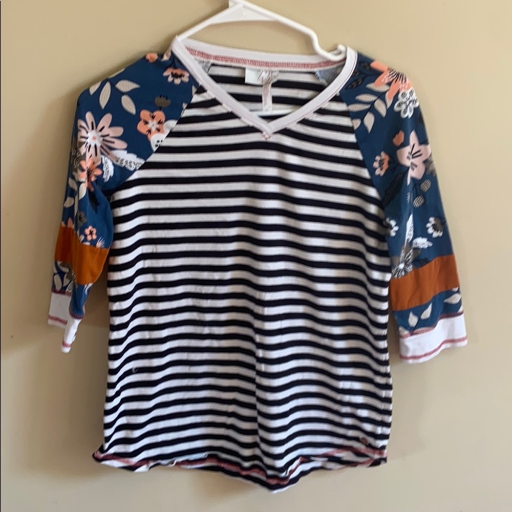 Matilda Jane semi—long sleeve shirt